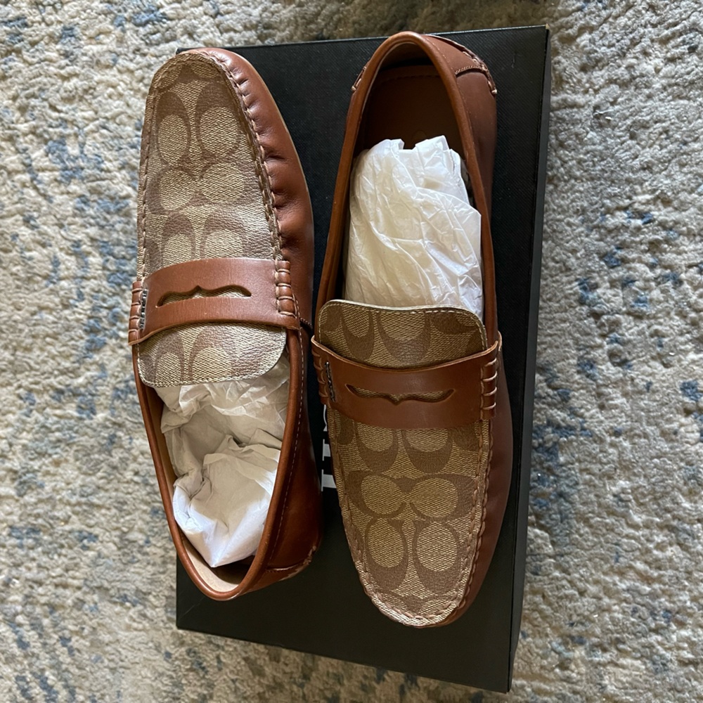 MOTT DRIVERS SIG PVC/Male COACH Men's Casual